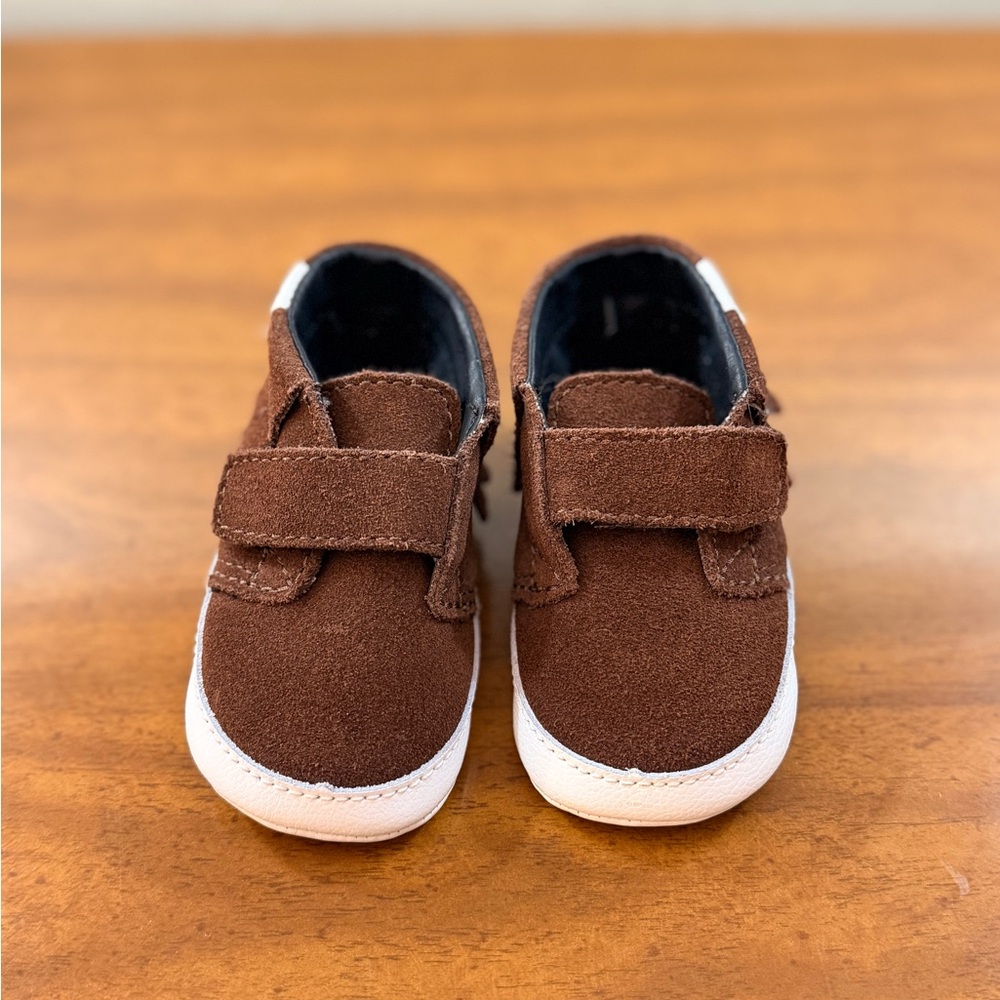 Vans Chukka V Moc Crib Soft Bottom Baby Shoes (Chestnut/Brown)